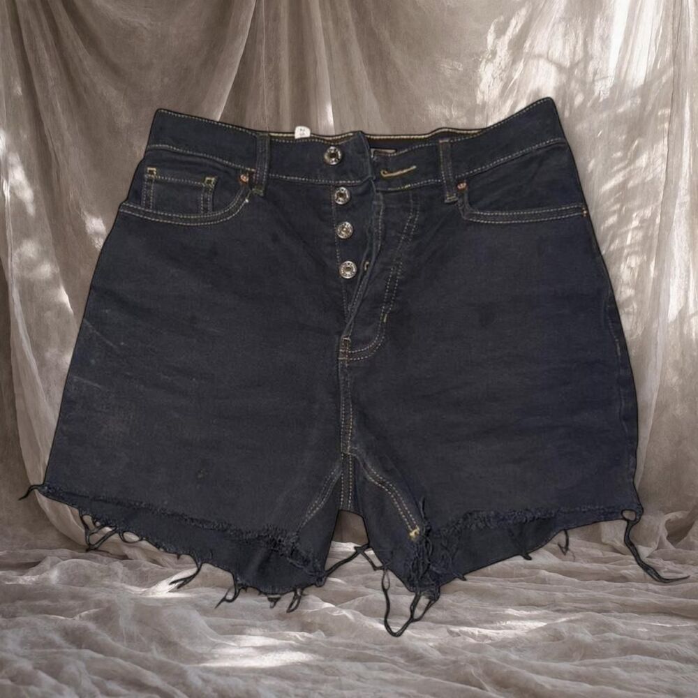 Pacsun Women's Black and Navy Shorts